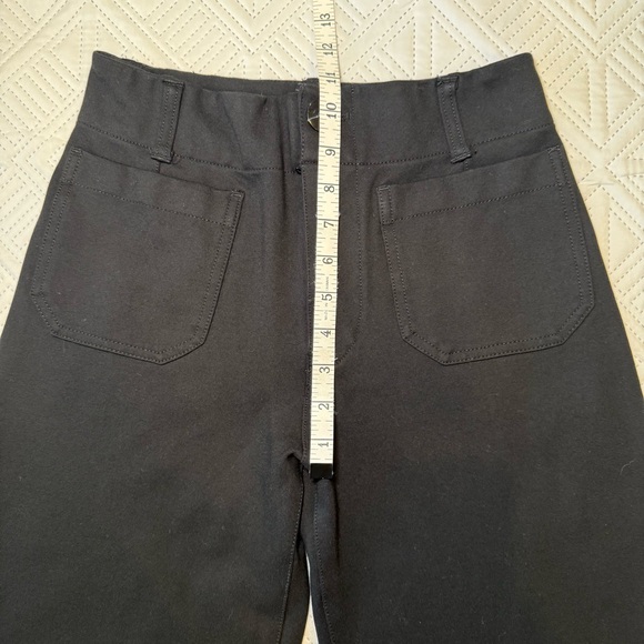 Anthropologie Maeve The Colette Ponte Crop Wide-Leg Pants Size 26 - Picture 4 of 11